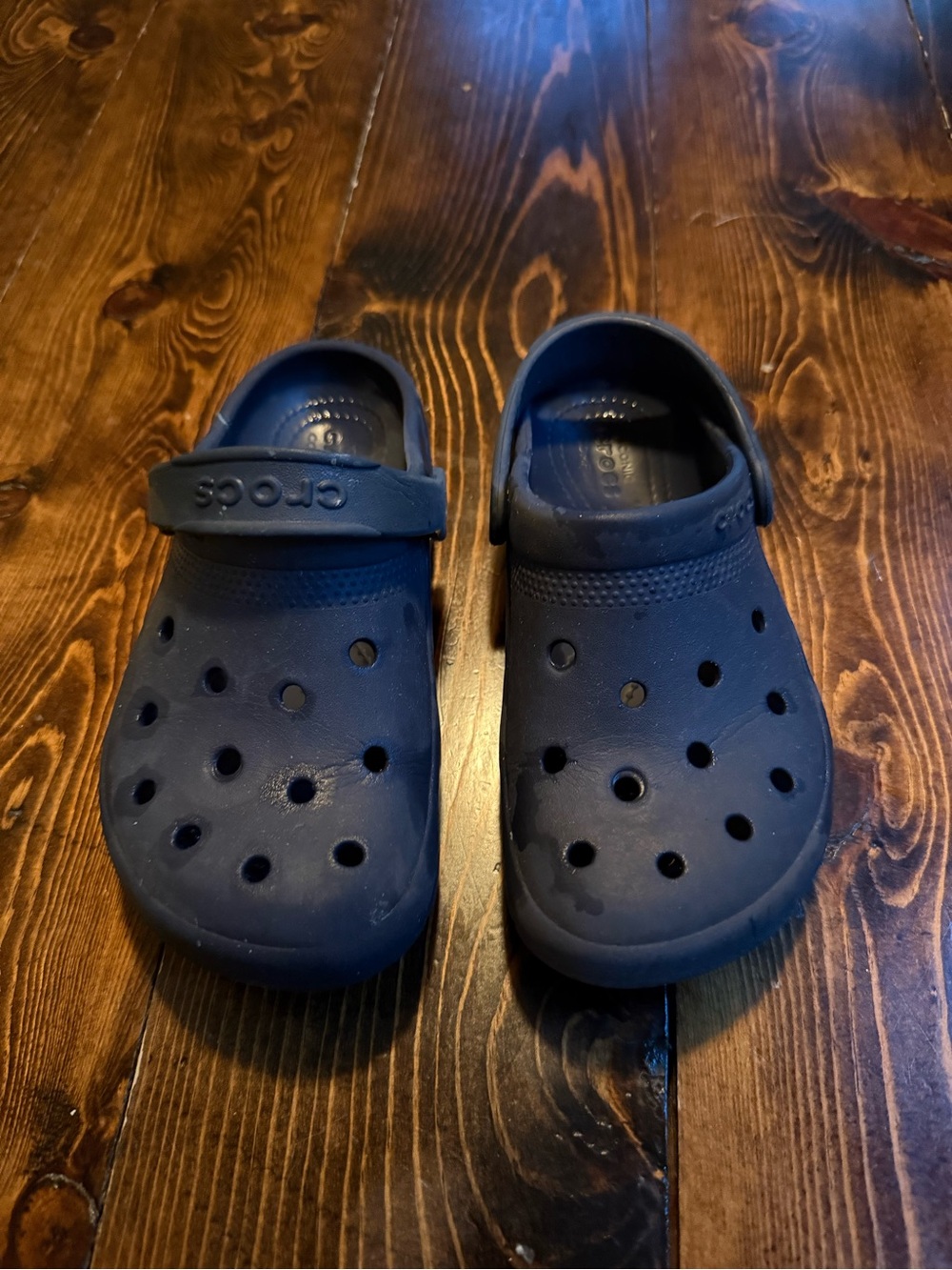 CROCS Kids Navy Blue Classic Clog